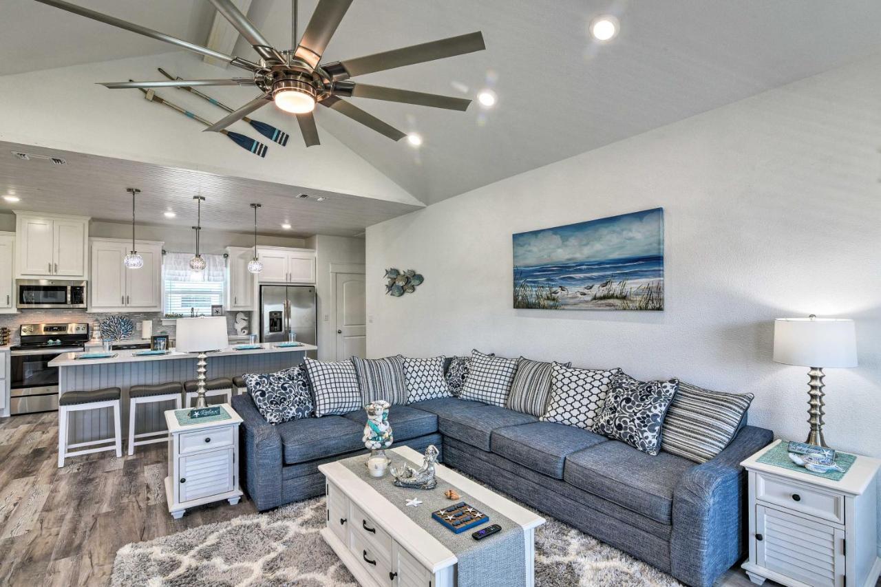 Bolivar Peninsula Beach House, Steps To Coast ภายนอก รูปภาพ