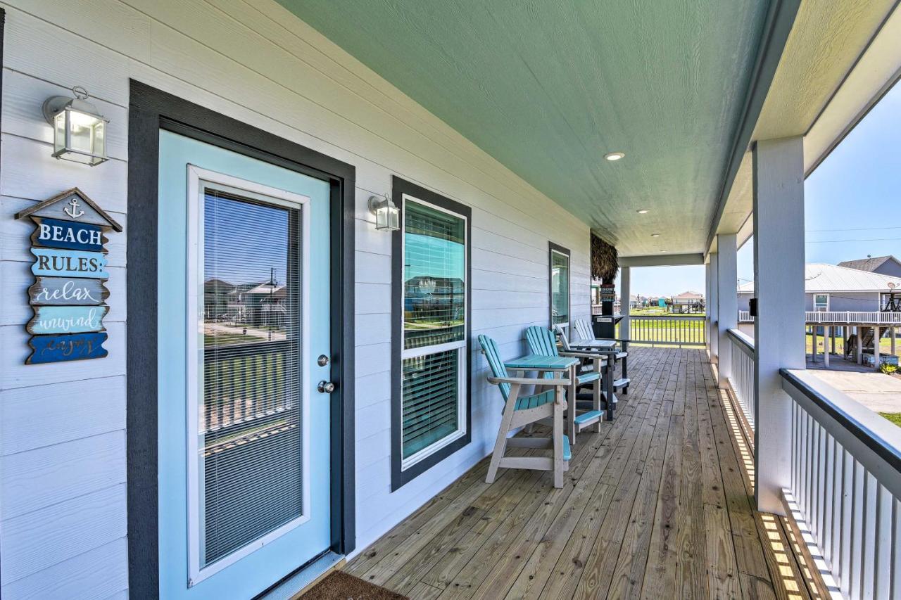 Bolivar Peninsula Beach House, Steps To Coast ภายนอก รูปภาพ